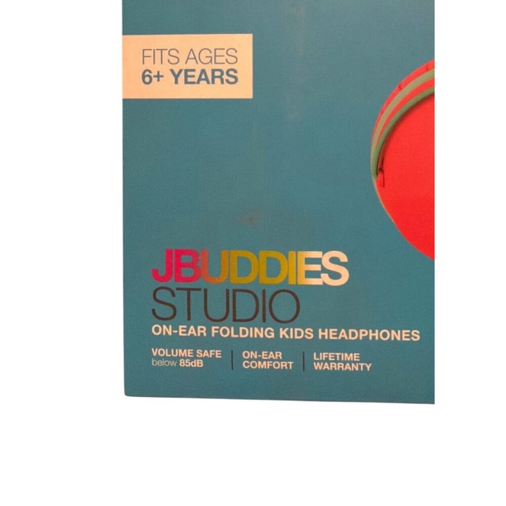 Jlab Jbuddies Studio OnEar Folding Kids Headphones Adjustable Cushioned Headband - Picture 3 of 4